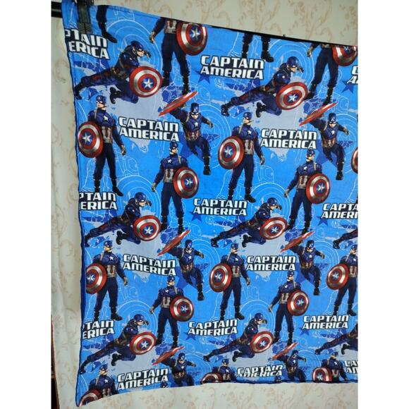 Handmade Captain America Throw/Blanket 41×33 Inches - Picture 2 of 8
